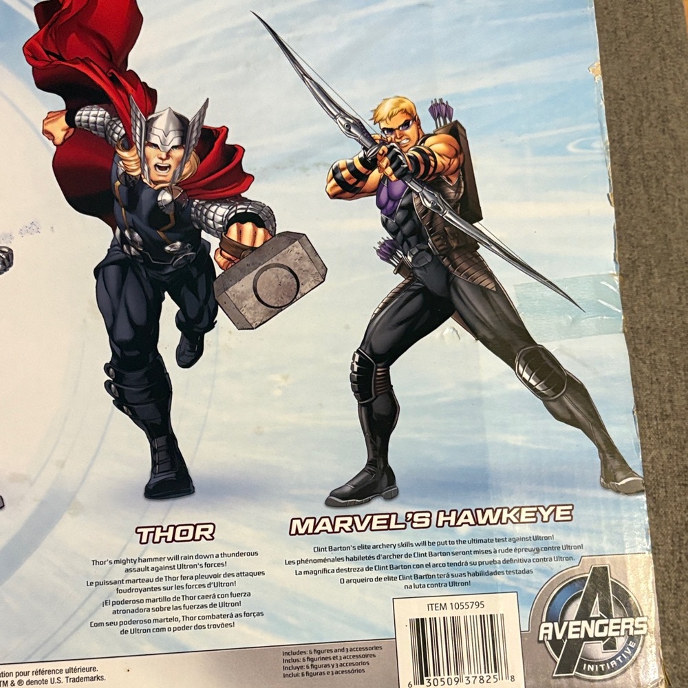 Marvel Avengers Hero Series Figures - Red, Green, Silver, Black - Picture 7 of 9